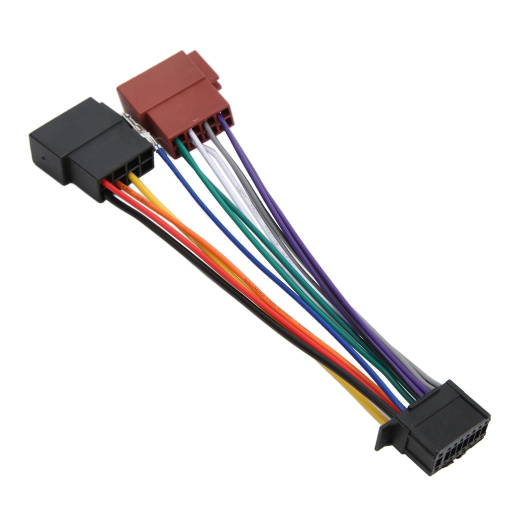 16 Pin ABS Car Radio Wire Plug Harness Stereo Adapter Connector for Pioneer 2003?up