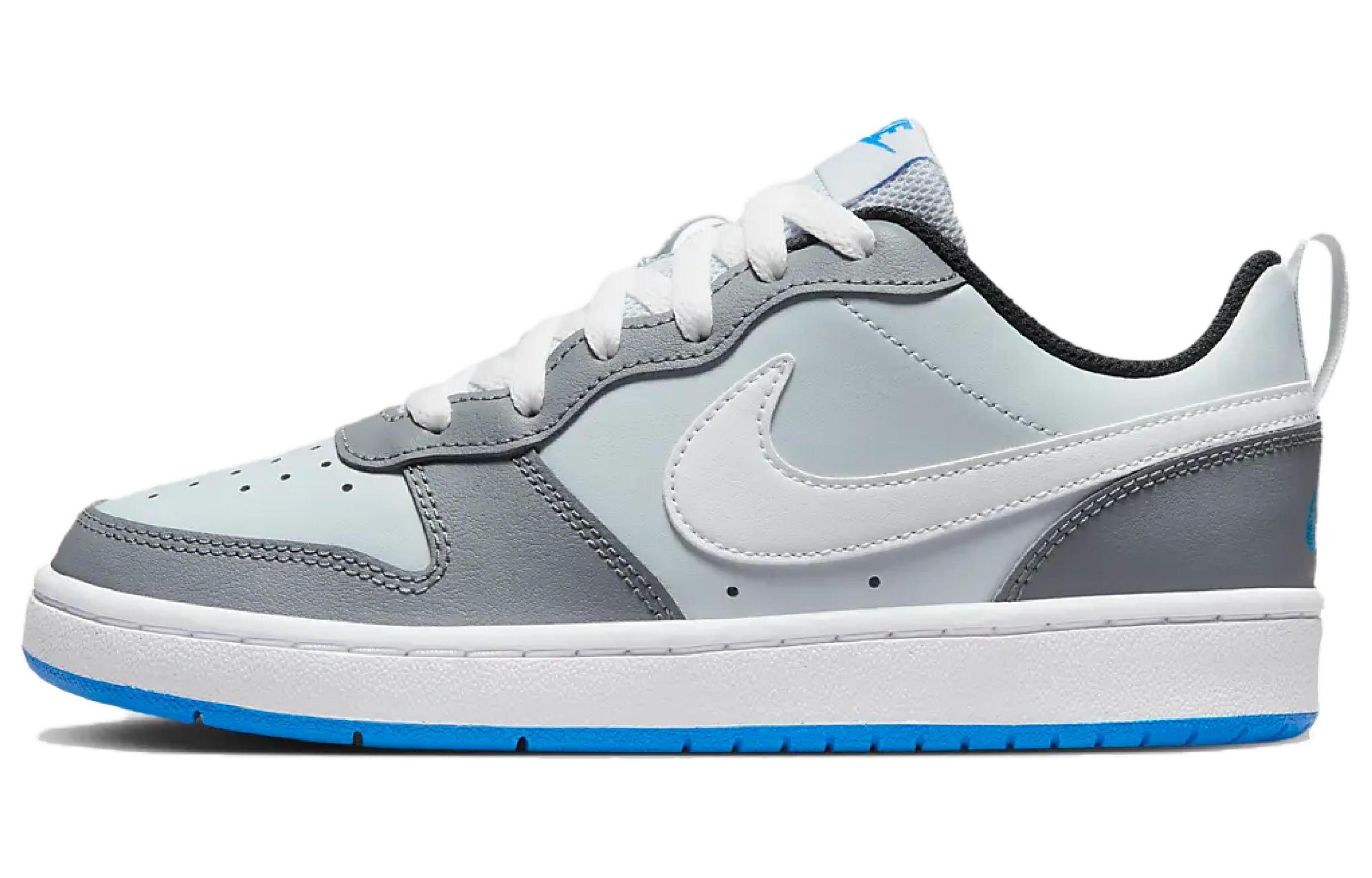 

Nike Court Borough Low 2 SE Pure Platinum Photo Blue GS BQ5448-019 35.5