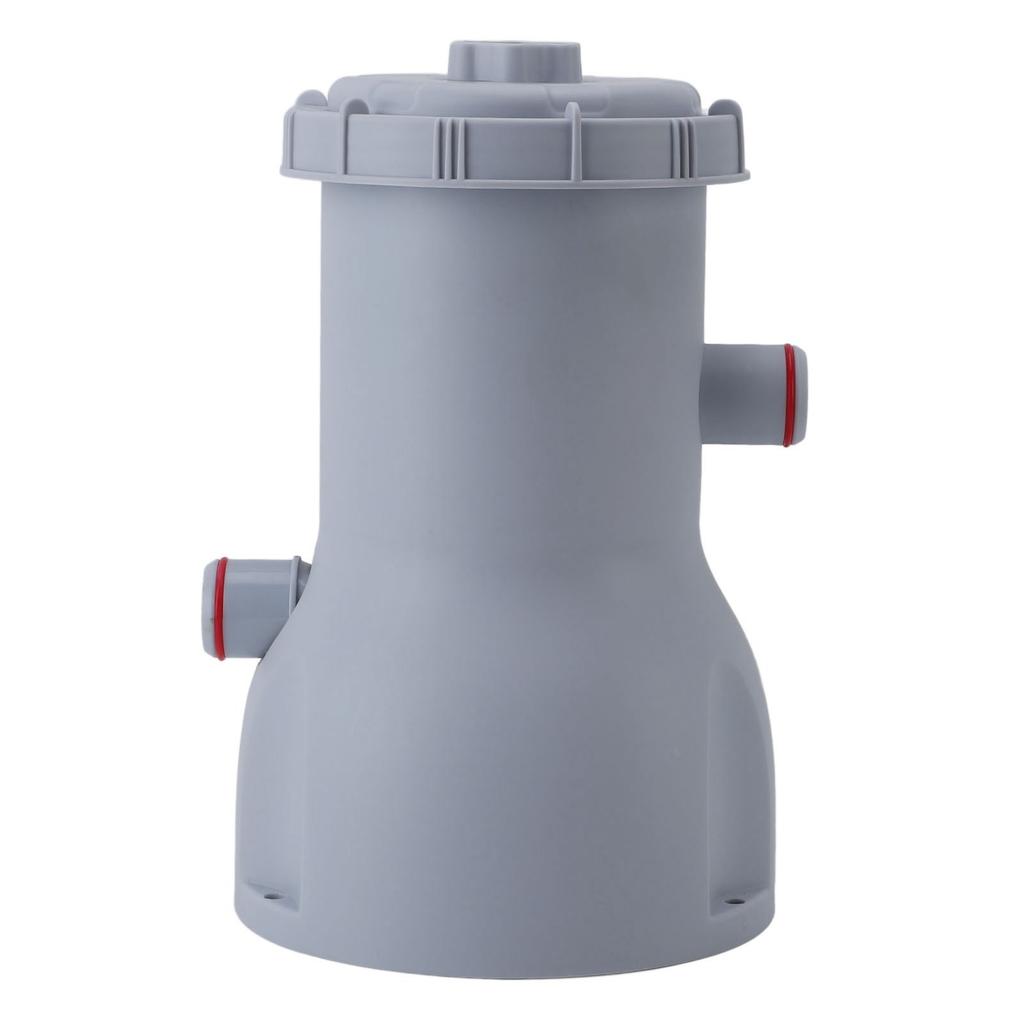 35W Clear Cartridge Filter Pump for Ground Pools 530 GPH Pump Rate Improved Circulation Filtration Water Clarity