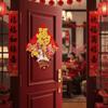 Chinese Style New Year Wall Sticker Traditional Fu Character Sticker 3D Fu Character  New Year
