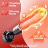 Heated Remote Vibrator 10 G-Spot/Anal Modes 10 Vibrations Suction Cup Dual-Purpose Sex Toy Women Couples