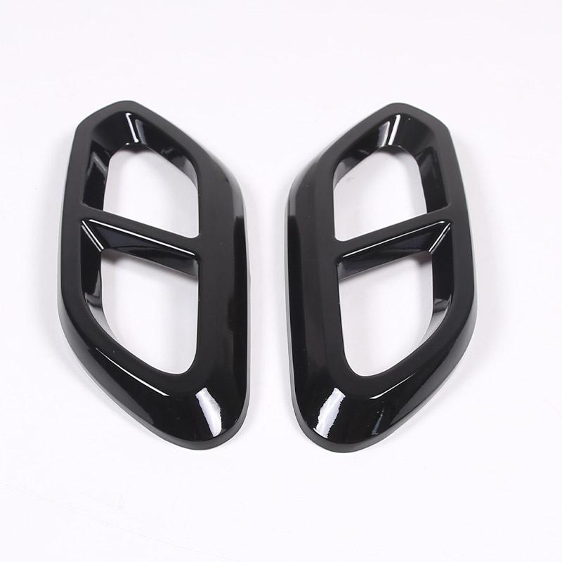 Für Mercedes Benz GLC Klasse X254 GLC260 GLC300 AMG + Auto Auspuffendrohr Rahmen Schalldämpfer Stoßstange Auspuffrohr Abdeckung Zierleiste