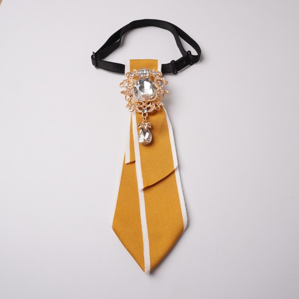 College Style Double Layer Collared Bow Tie For Students And Performances
