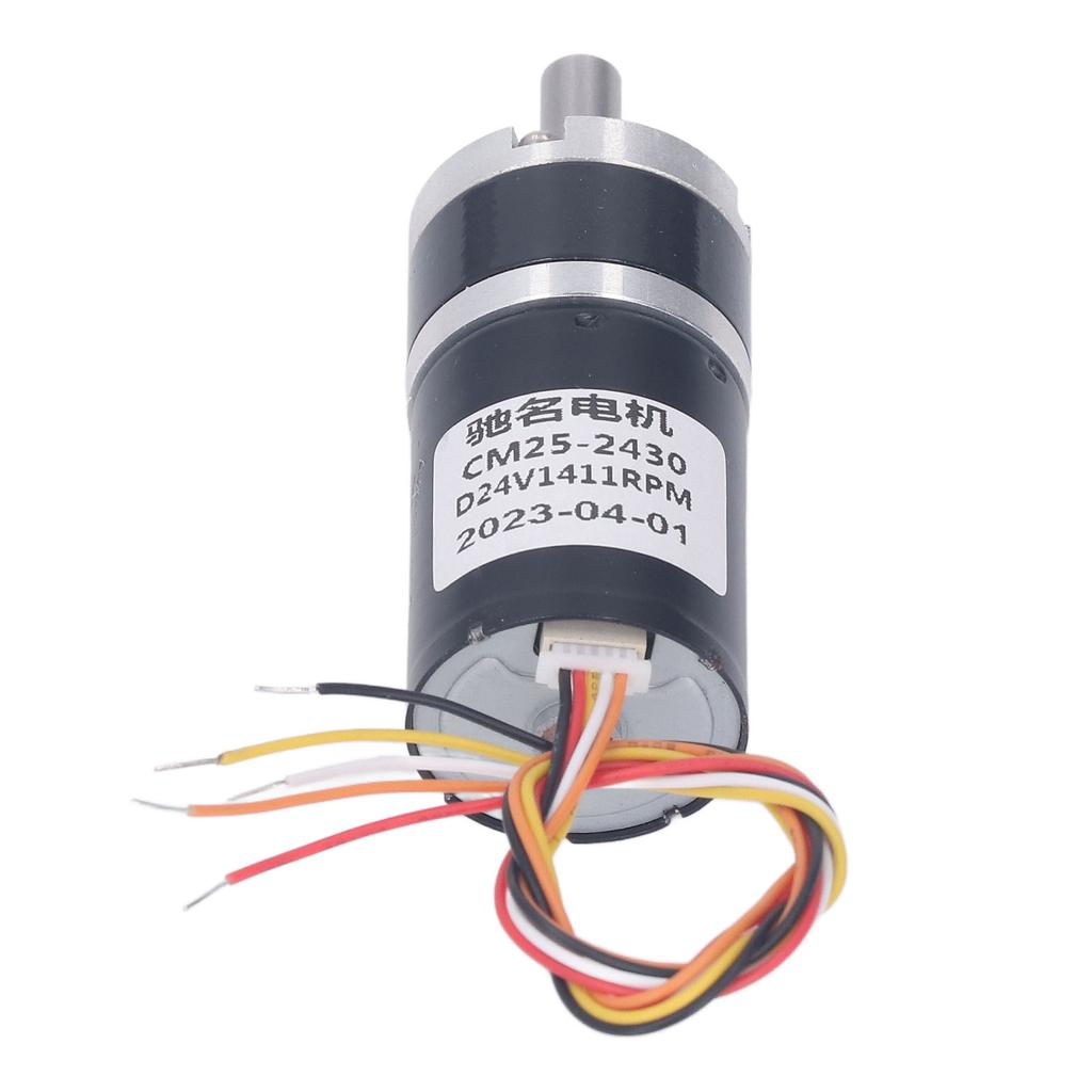 Getriebemotor, hohe Torsion, Aluminium, bürstenloser Gleichstrom, Drehzahlreduzierung, elektrischer Getriebemotor, 24 V, 1411 U/min