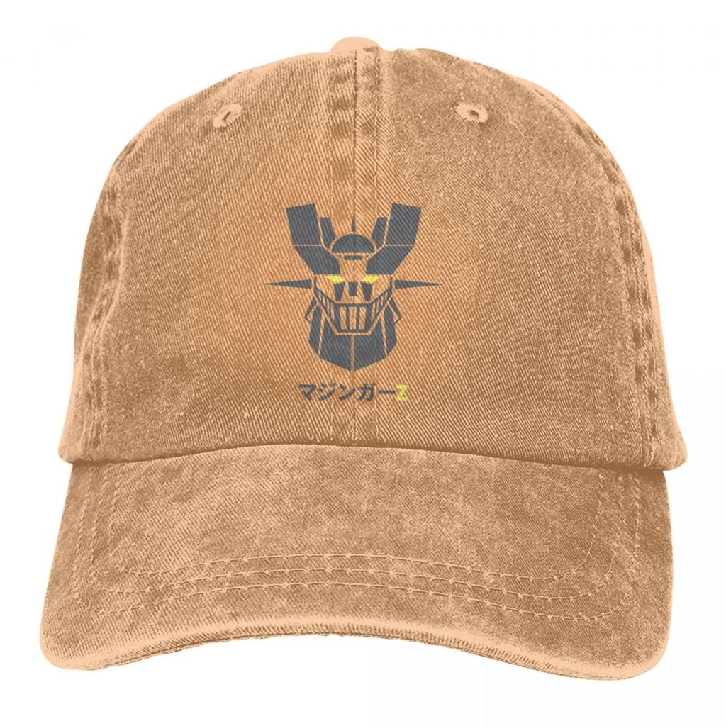 Pure Color Dad Klobouky Mazinger Z Dark Dámská čepice Sluneční clona Baseballové čepice UFO Robot Goldrake Peaked Cap