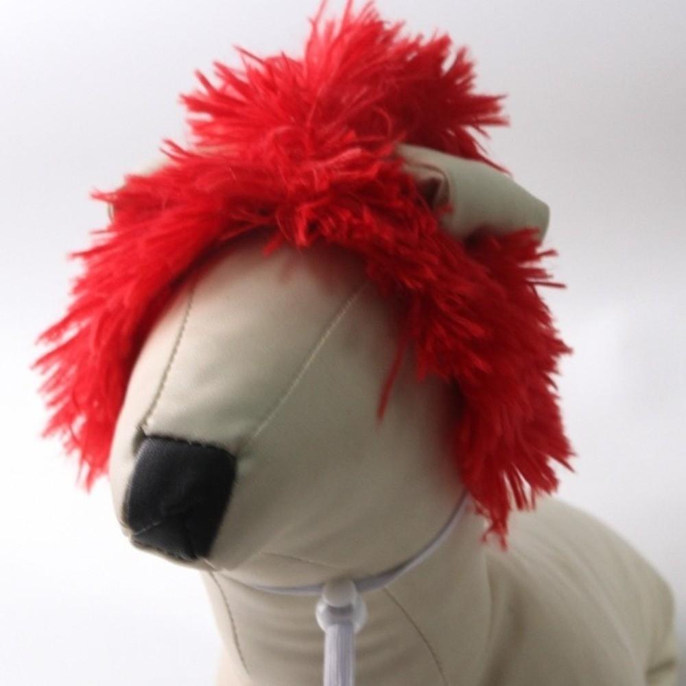 Cartoon Dog Cosplay Hat Polyester Cat Headdress Pet Headgear Pet Cat Wigs  Casual Travel