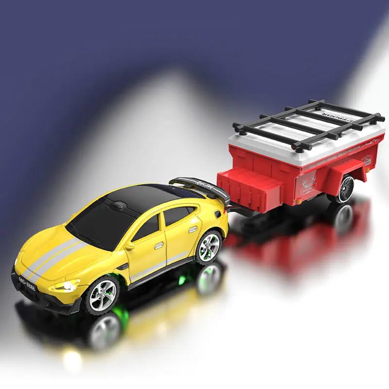 1/64 Drift Rc Car Desktop Mini Alloy Rc Car 2.4G Remote Control Vehicle Racing Car Model Desk Competition Toy Boys Kids Gifts