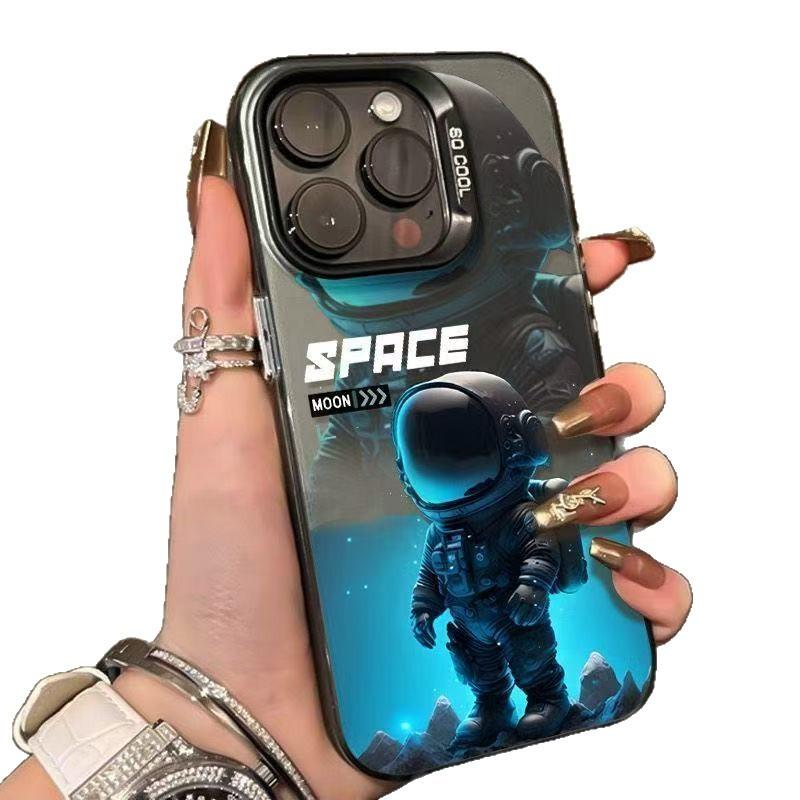 New Space Astronaut-Style Apple Phone Case for iPhone 17, 16 Pro, and 14 - Premium Design, 15 Creative Features