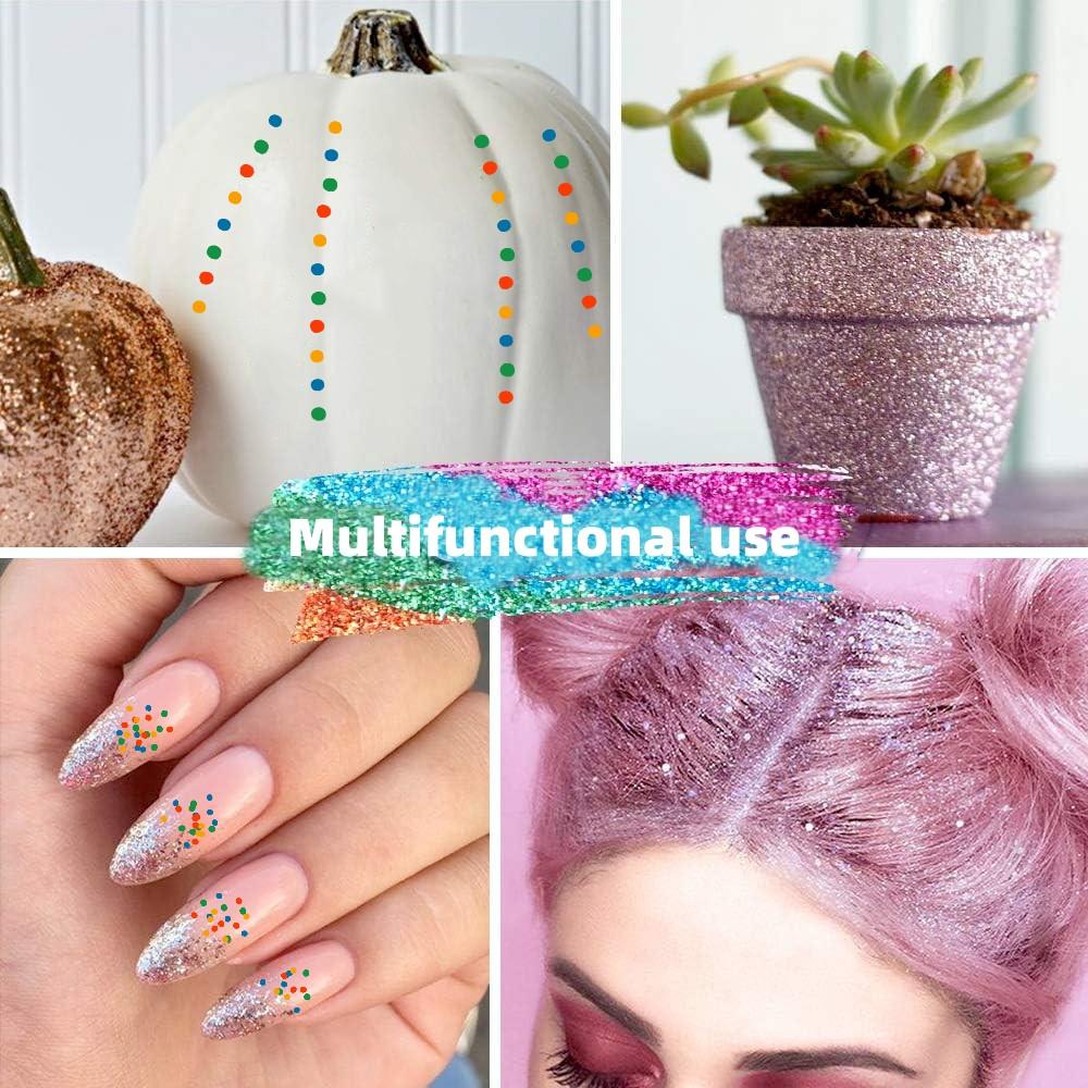 15 Colors Holographic Chunky Glitter 30G/Jar Laser Flakes Nail Glitter For Jewelry Making DIY Sewing Resin Art Craft Sequins