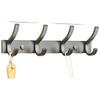 No-Drill Wall Mounted Clothes Hook Rack