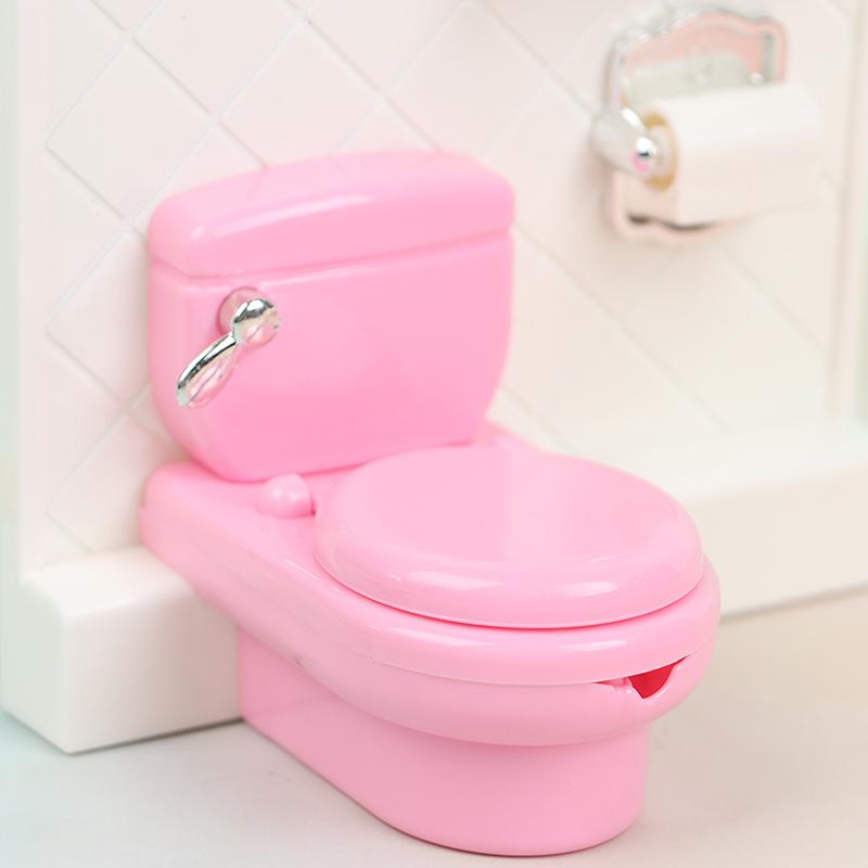 Simulare Păpușă Cadă Lavoar Toaletă Model Potrivire Copii Fete Jucării