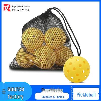 Pickleball 40/26 Loch 74MM Spritzguss Perforierter PP Ball