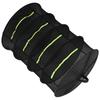 4-Layer Herb Drying Rack with Zippers Foldable Hanging Medicine Dry Mesh Net Black 60cm