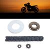 116 Links Chain T8F Sprocket Chain Kit 44T Rear Sprocket Chain Sprocket Kit  Go Kart