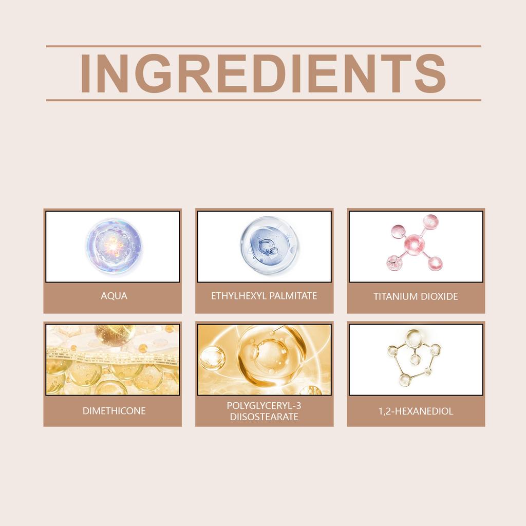 The Soft-focus Concealer Tray Covers Blemishes , Maintains Makeup For A Long Time , Modifies Pores And Fine Lines , And Is Portable.
