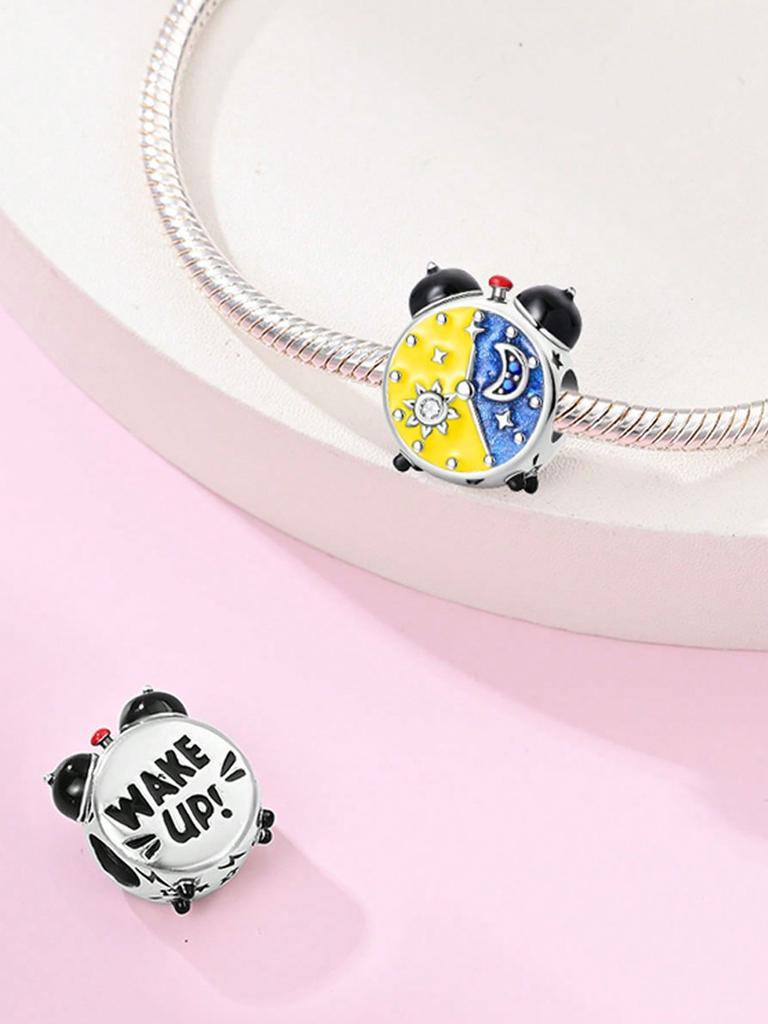 Charms Plata Starry Sky Beads Charm Copper Plated Fit Charms Copperoriginal Bracelet For Jewelry Making Diy Charm