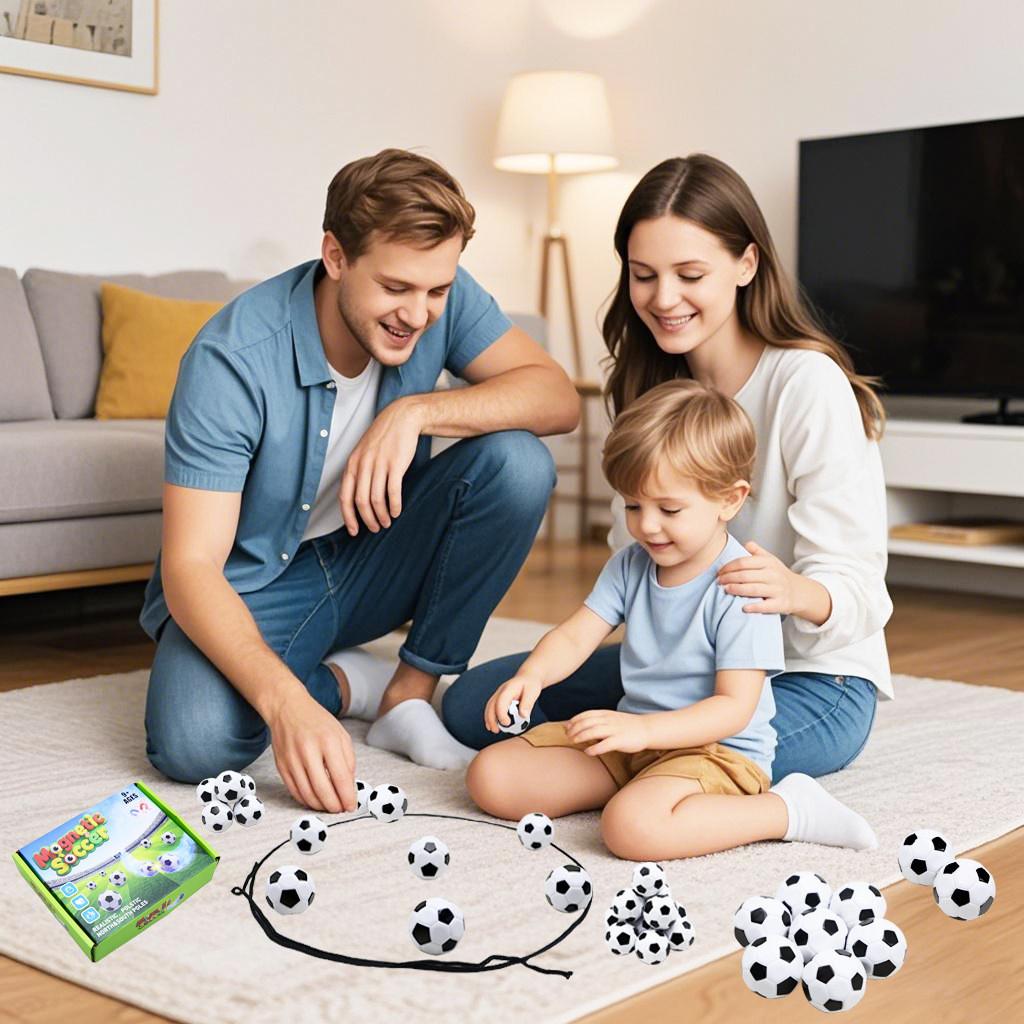 Magnetic Soccer Game For Kids With Magnetic Balls And Interactive Play For Family Fun