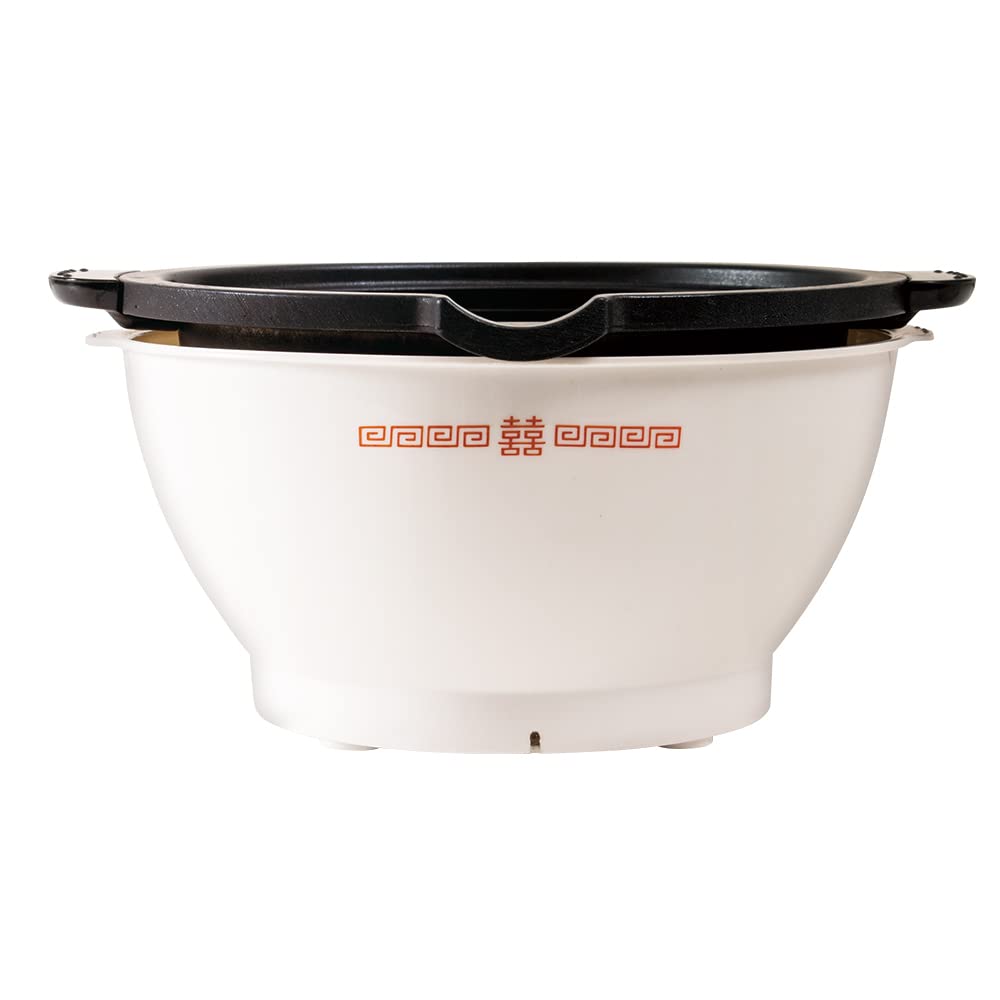 LITHON Detachable Ramen Maker Instant Ramen Makes One Serving of Ramen in an Instant KDPC-001W Bowl, Pot,