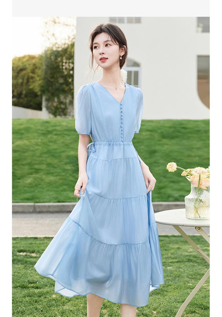 Design Sense Niche Fashionable Temperament Slim Short Dress