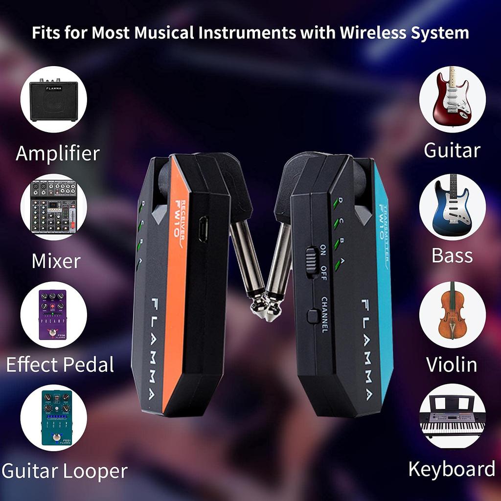 Flamma FW10 Guitar Wireless System