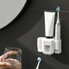 Wall Mount Electric Toothbrush Holder Hanging Toothbrush Stand Accessory for Dormitory Bathroom Showering Shelf