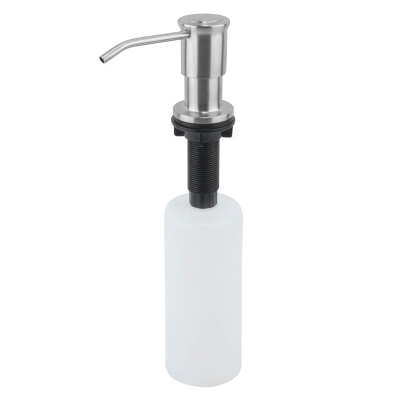 Kitchen Sink Soap Dispenser Extension Tube Kit Silicone and Steel Check Valve for Soap Dispenser Hand Pump чёрный