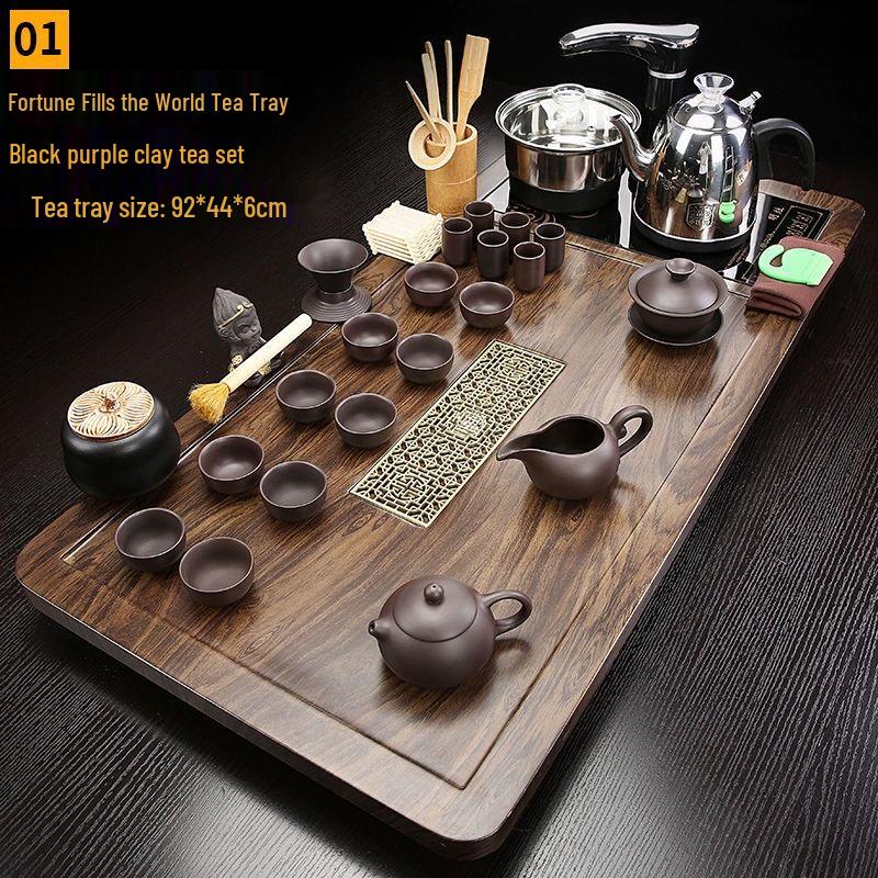

Jiakangming Modern Automatic Kung Fu Tea Set One Size