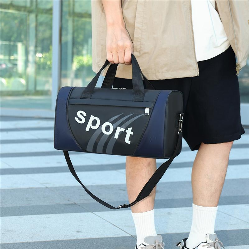 Unisex Gym Bag Outdoor Crossbody Shoulder Backpack Carry On Travel Bag Personalized Duffel Overnight Travel Yoga Sports Bag