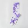 ABIF1 Long Tube Tie Dyed Hook Socks, Explosive Street Wear, Trendy and Fashionable Socks, Unisex Skateboarding, Sports, Leisure, and F