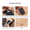 1 lot Chair Table Leg Gasket Door Toilet Anti-collision Sticker Furniture Stool Legs Soft  Protection Pad Can Be Cut At Will