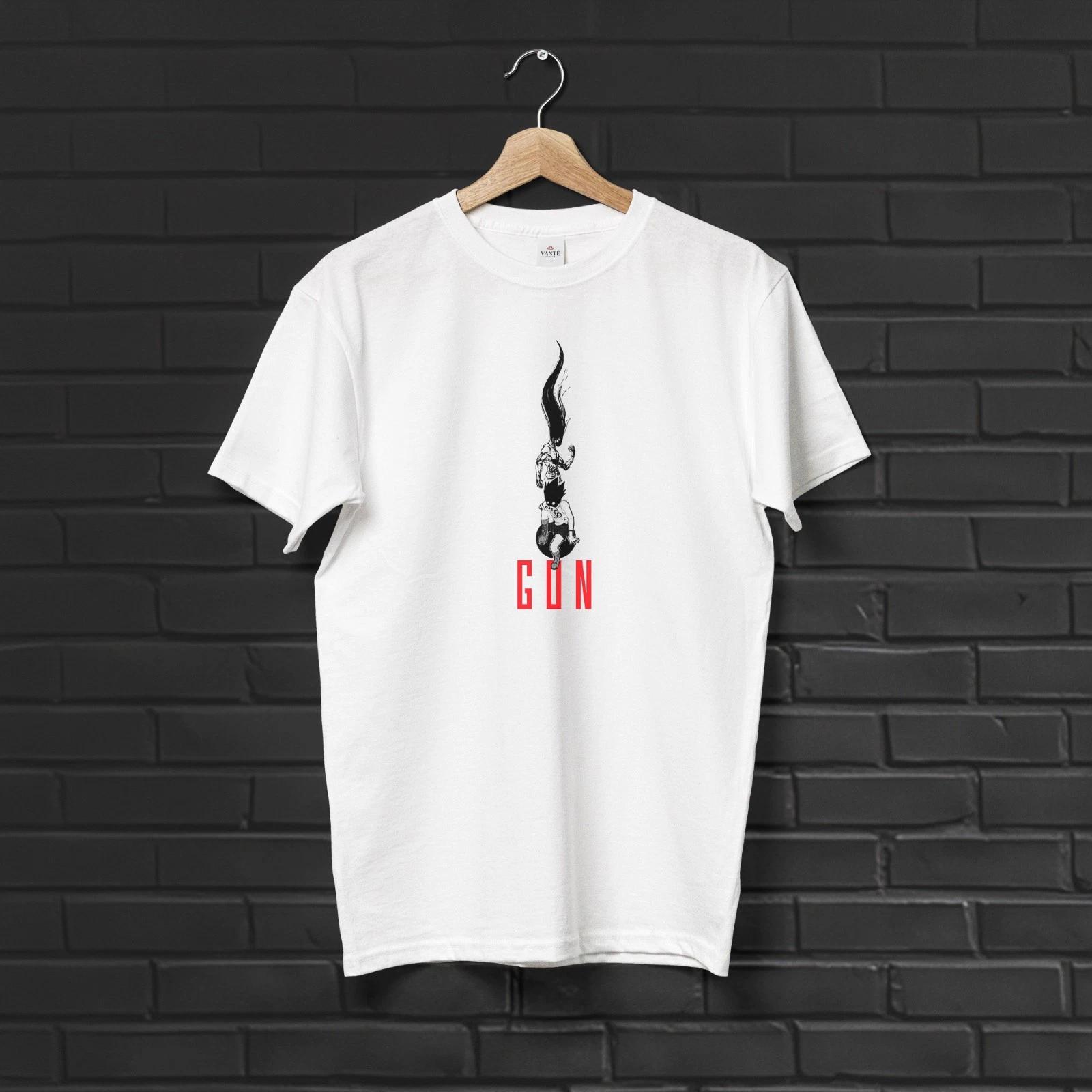 Gon Freecss Transformation T-Shirt Graphic Tee Mens Unisex Cotton Streetwear 2XL