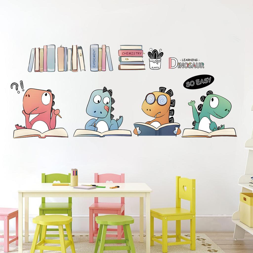 1Pc Cartoon Cute Bear Deer Smiling Animal Wall Stickers for Bedroom Living Room Nursery Decoration Wall Decals Kids Room Decor