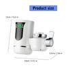 Fast Heating Tankless Water Heater Faucet LED Temperature Display Hot Water Heater Faucet for Kitchen & Bathroom Use
