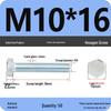 8.8 Grade Galvanized Hex Head Bolt, High-Strength M4-M30