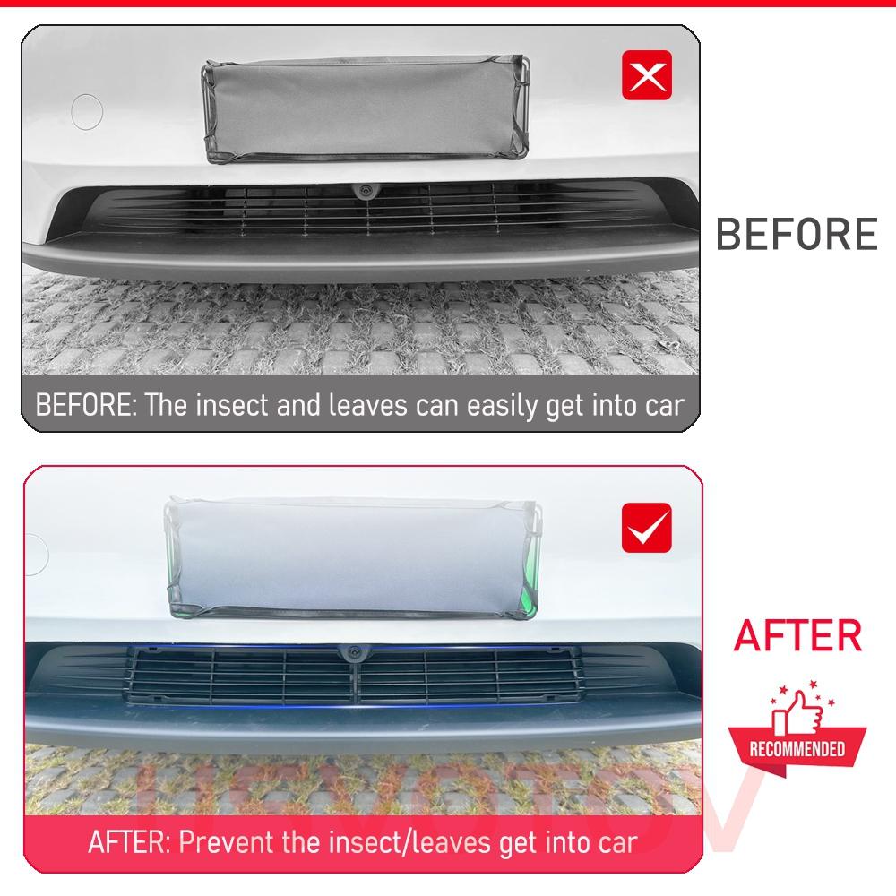 For Tesla Model Y 2026 2025 Launch Juniper Inner Vent Grille Lower Bumper Anti Insect Net Air Inlet Anti Dust Proof Cover