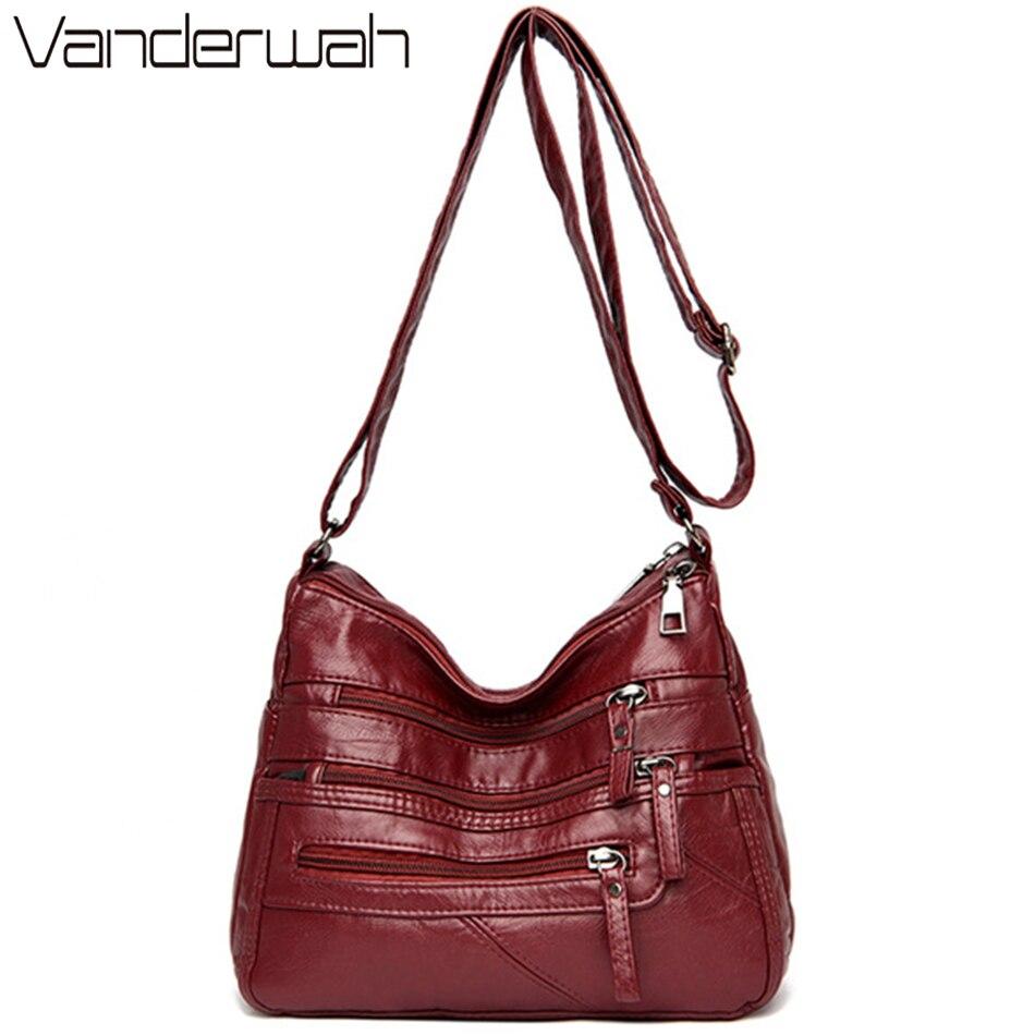 2021 Women Shoulder Bag Leather Luxury Handbags Women's Bags Designer Shoulder Crossbody Bag Female Fashion Female for Ladies