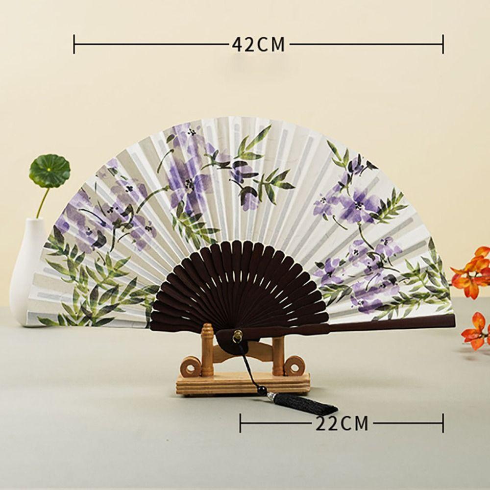 Elegent Antique Folding Fan Chinese Style Hand Held Fan New Chinese Style Fan