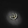 Moon Landing Brooch, Elegant and Luxurious Jewelry, High-Quality Anti-Glare Scarf Clasp