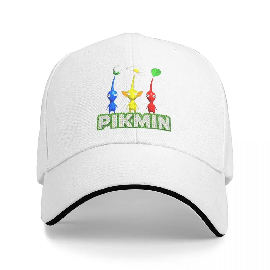 Baseball Caps Pikmin 4 Game Cute Characters Graphic Unisex Sport Summer Hats