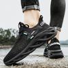Atmungsaktive Herrenschuhe Mesh-Sneakers Mode Leichte Freizeitschuhe Outdoor Weiche Sohle Herren Laufschuhe Rutschfester Tennisschuh