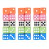 30PCS Colored Dice Set Plastic 6 Sided Standard Game Dice for Kids Classroom Math Learning White Blue Orange Pink Green