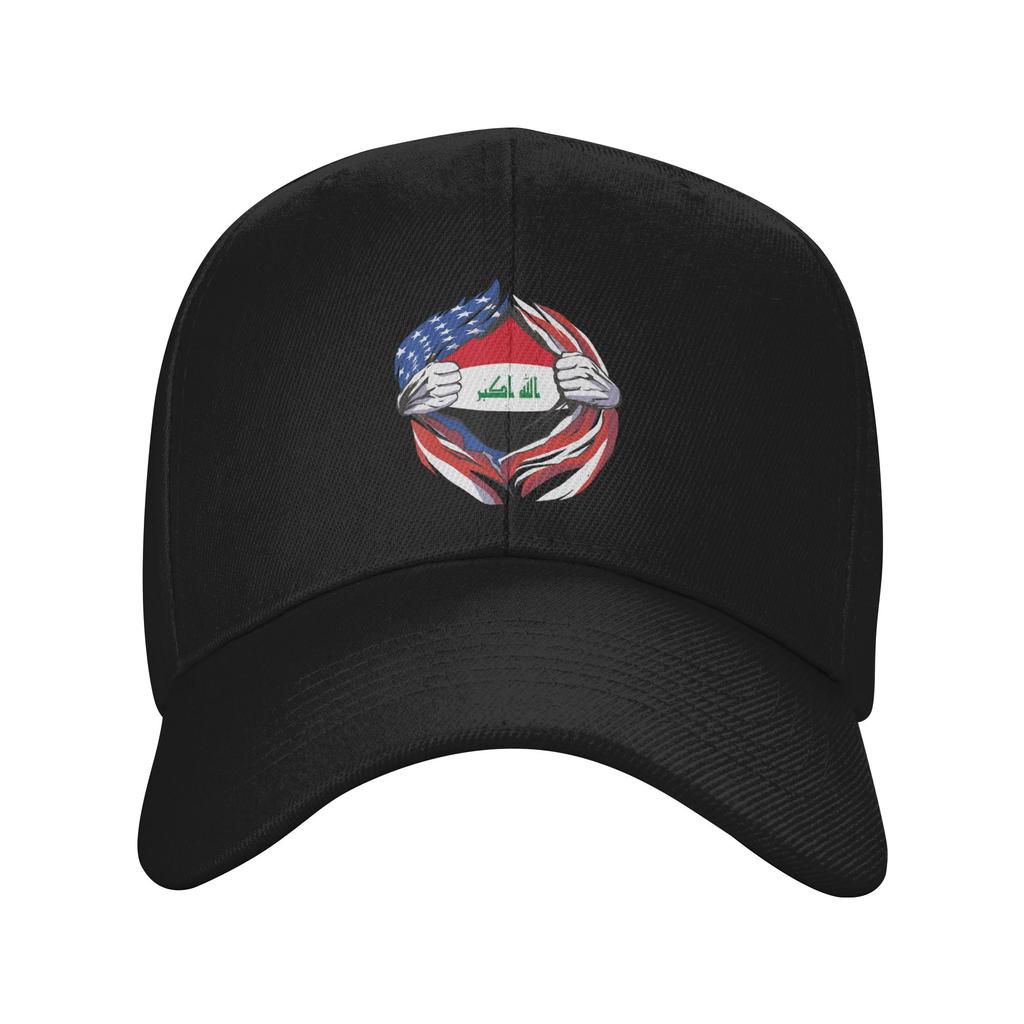 Iraq Flag Hat Unisex New Arrival Wear  Baseball Caps Adjustable
