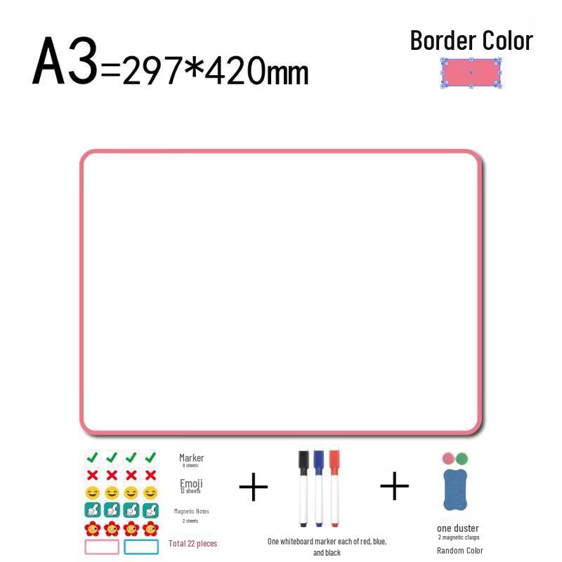 OLOEY Double-Sided Magnetic Whiteboard