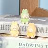 4Pcs Labubu Plush Toy Kawaii White Labubu Stuffed Plushies Toys for Pillow Children Key Chain Accessories Doll Toys 4cm
