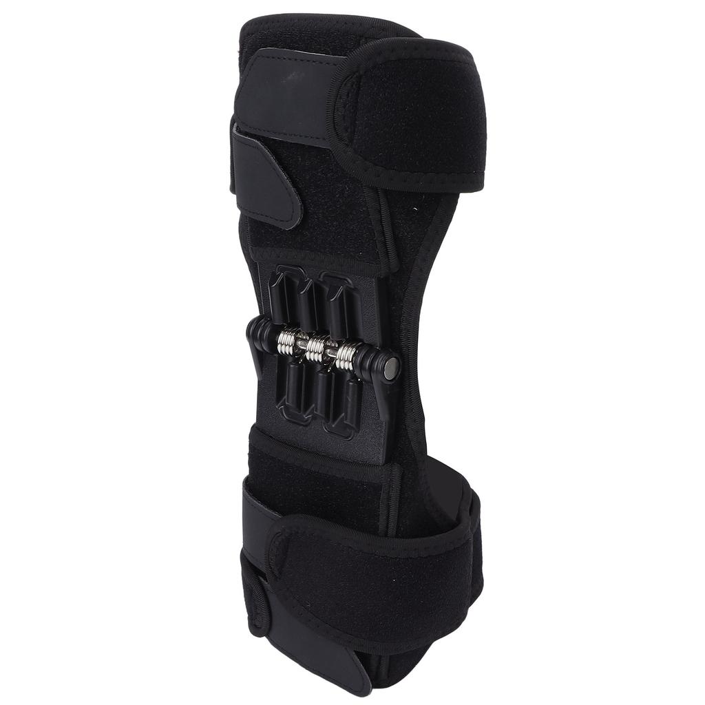 Knee Booster Brace Rebound Spring Joint Support Adjustable Knee Stabilizer Pads for Men Women Climbing Mountaineering