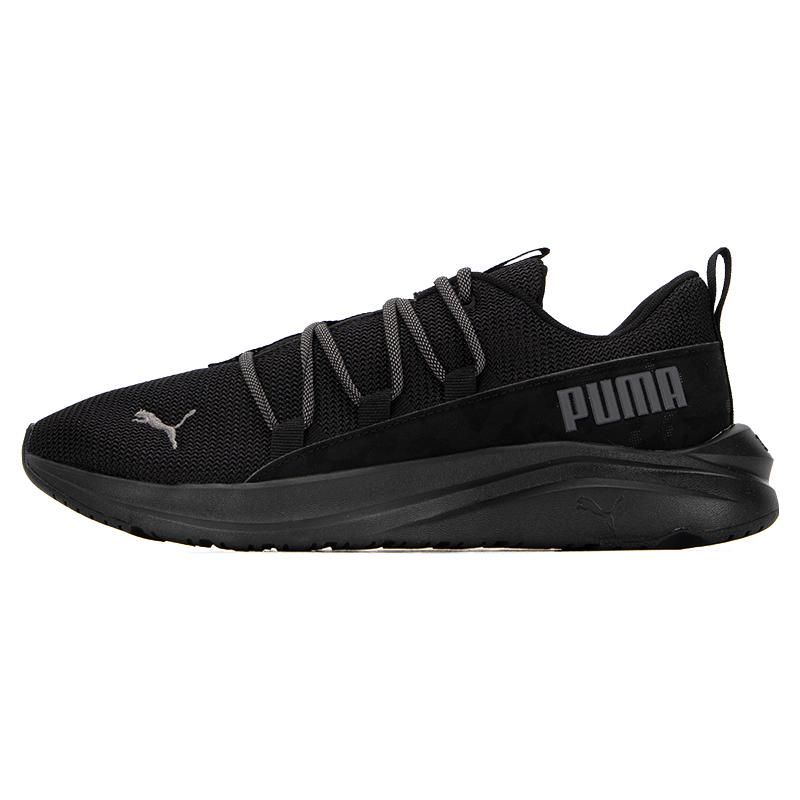 Puma Softride One4all Camo Comfortable Fabric Slip-Resistant Durable Low-Top Casual Running Shoes Men sneaker Black 378292-02