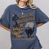Salem Book Club Comfort Colors Halloween Shirt: Bookish Spooky Tee
