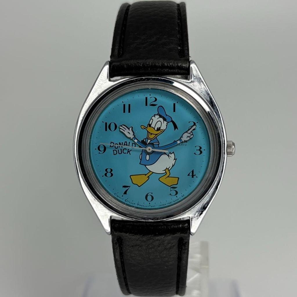 [USED] SEIKO Alba Disney Time Donald Duck QZ Watch with Replaced Battery