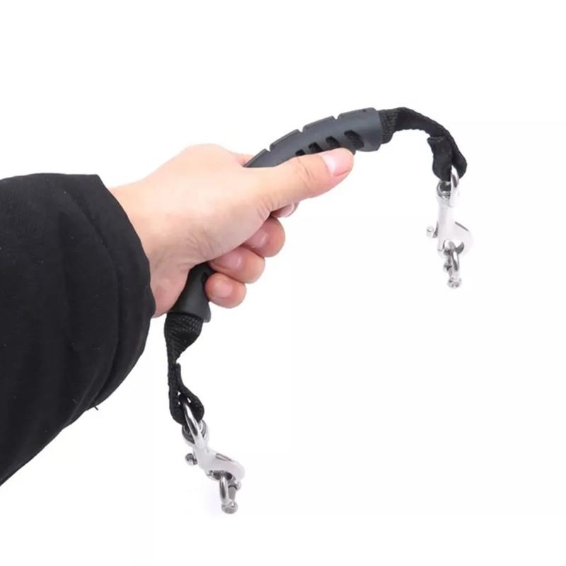 Scubas Tauchlicht Kameragriff mit Wirbelhaken und Klemme Unterwasser-Kamera-Rigs Lanyard-Riemen Tauchkamera-Lanyard