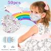 Kids Children's Baby Mask Disposable Face Mask Cartoon Ear Loop Masks